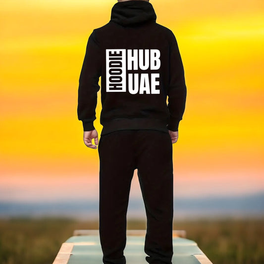 Jogging Suit Men Hoodiehubuae